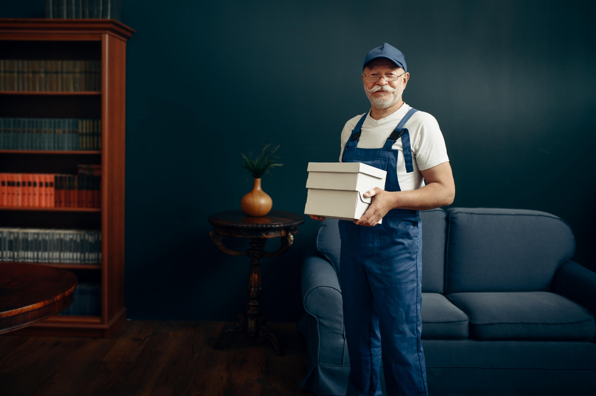 elderly-cargo-man-in-uniform-poses-in-home-office-6XAG2PS.jpg